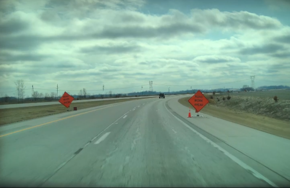 FSD Construction Lane Switch